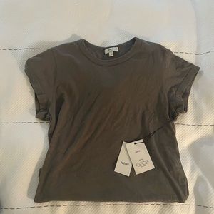 Agolde Irina short sleeve bodysuit